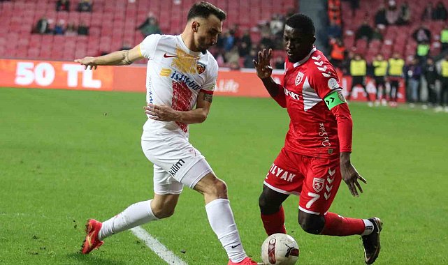 Trendyol Süper Lig: Samsunspor: 2 - Kayserispor: 0