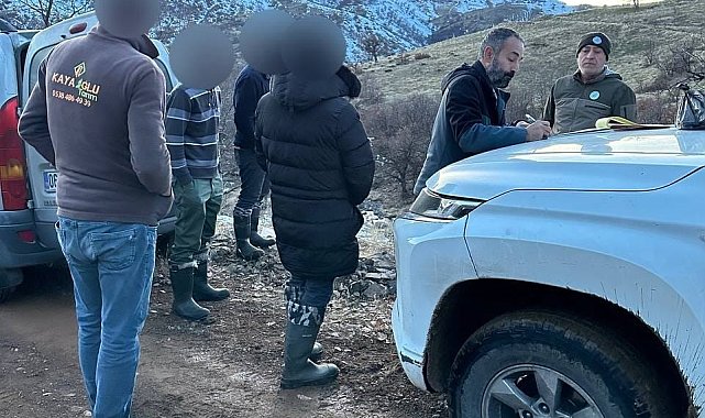 Tunceli'de kaçak avcılık yapan 4 kişiye ceza