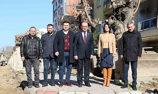 Turgutlu'nun Dutlu Yol'unda çalışma başladı