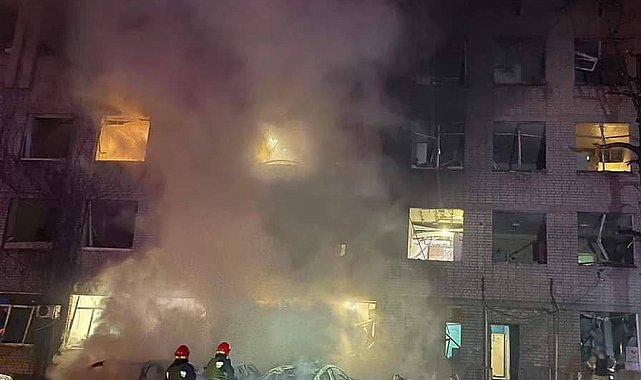 Ukrayna: "Rusya, 28 dron ve 3 seyir füzesi ile saldırı düzenledi"