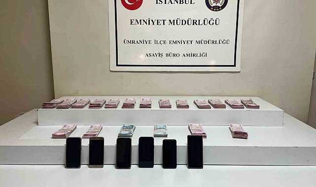 Ümraniye'de 500 bin TL'lik gasp