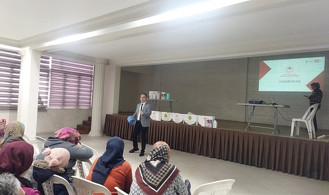 Üreticilere "sağım hijyeni" eğitimi verildi