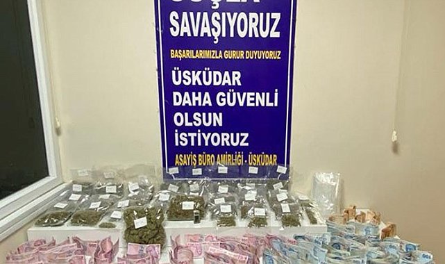 Üsküdar'da uyuşturucu ticareti yapılan eve operasyon: 1 kişi yakalandı