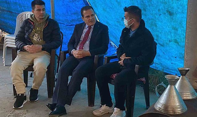 Vali Akbıyık yaralı Üsteğmen'i ziyaret etti