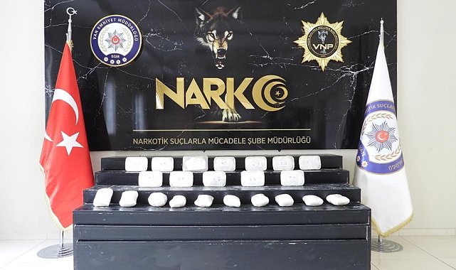 Van'da 12 kilogram metamfetamin ele geçirildi
