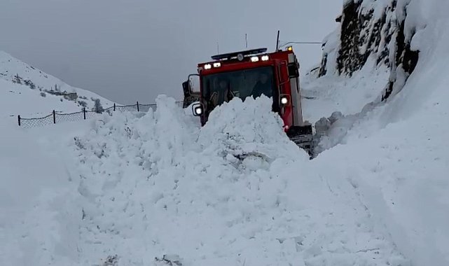 Van'da 65 yaşındaki hastaya snowtrack ambulansla ulaşıldı