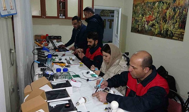 Van&#039;da elektromanyetik dalgalar yayarak hareketleri tespit eden cihaz üretildi