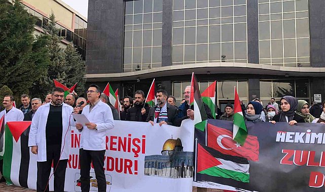 Van'da görevli hekimlerden Gazze'ye destek çağrısı