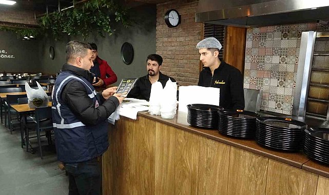 Van'da iş yerlerine 'fiyat listesi' denetimi