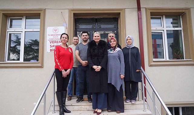 Verem savaş birimi personelleri ile bir araya geldi