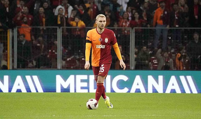 Victor Nelsson bu sezonki ilk gol sevincini yaşadı