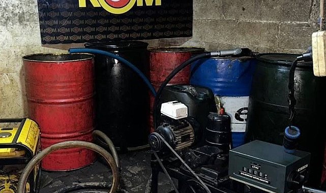 Viranşehir'de 2 bin 714 litre kaçak akaryakıt ele geçirildi