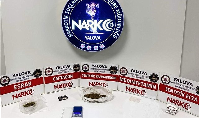 Yalova'da uyuşturucu operasyonu: 1 tutuklama