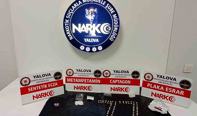 Yalova'daki uyuşturucu operasyonlarında 3 zanlı tutuklandı