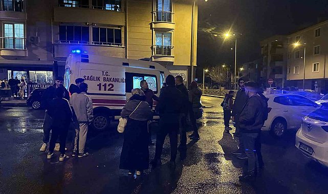 Yayaya çarpıp kaçtı