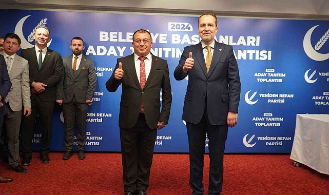 Yeniden Refah Partisi İzmir ilçe belediye başkan adaylarını tanıttı