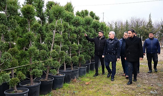 Yeşilyurt Belediyesi fidanlık alanı, Yeşilyurt&#039;a nefes oluyor