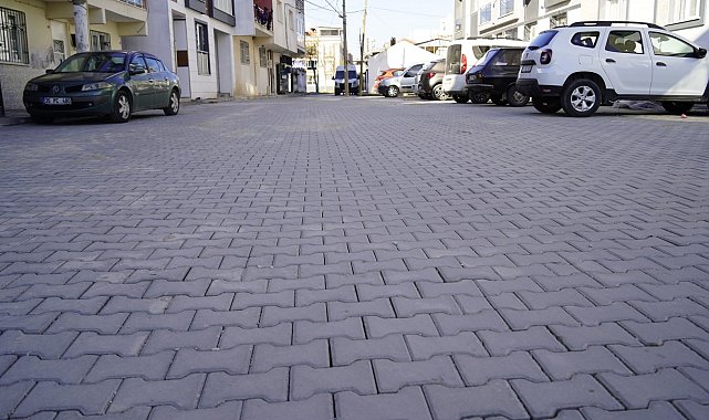 Yunusemre'de bir mahallenin daha yol çalışmaları tamamlandı