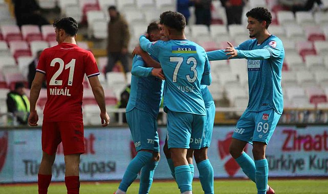Ziraat Türkiye Kupası: Sivasspor: 3 - Ankara Keçiörengücü: 2
