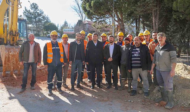 1 Eylül Sanayi Sitesi yağmur suyu hattına kavuşuyor