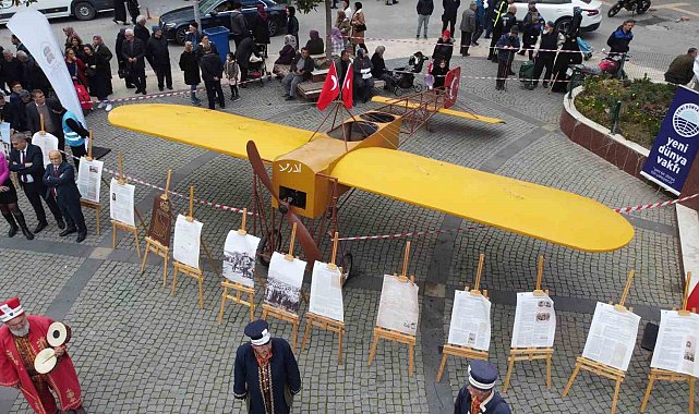110 yıl önce İstanbul'dan Kudüs'e uçan Edremit Tayyaresi tekrar yapıldı