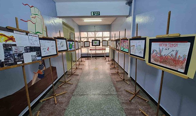 'Deprem Şehitleri' konulu resim yarışması ve sergi