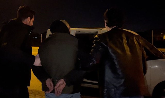 'Dur' ihtarına uymadı, kaza yaparak yakalandı