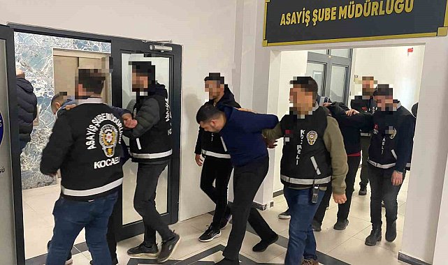 4 milyon liralık malzeme çalan hırsızlar suçüstü yakalandılar
