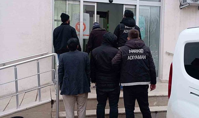 42 şahsa uyuşturucudan işlem yapıldı