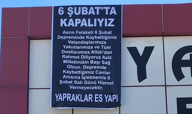 6 Şubat'ta Adıyaman'daki fabrikaların makinelerinden ses gelmeyecek