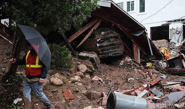 ABD&#039;nin California eyaletini şiddetli fırtına vurdu: 3 ölü