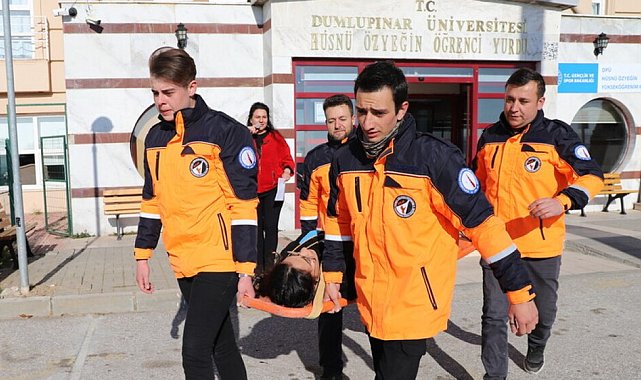 Acil Durum ve Afet Tahliye tatbikatı