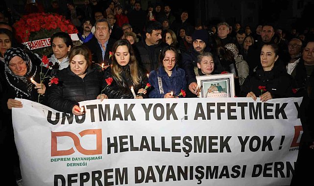 Adana'da depremin yıl dönümde gözyaşları sel oldu