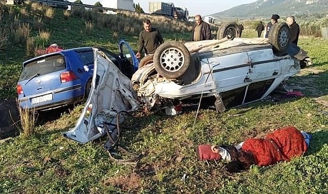 Adana'da trafik kazası: 2 ölü, 4 yaralı