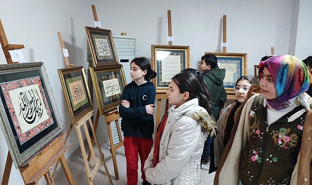 Adıyaman'da Gazze yararına sanat sergisi açıldı