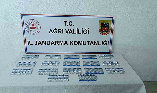 Ağrı'da 1 milyon 681 bin lira değerinde botoks ele geçirildi