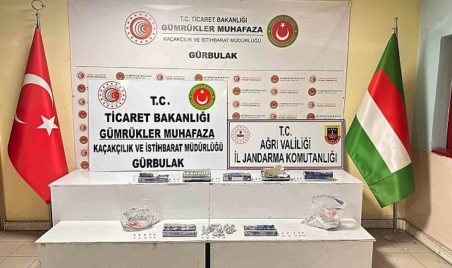 Ağrı'da 2 milyon 750 bin lira değerinde botoks ilacı ele geçirildi