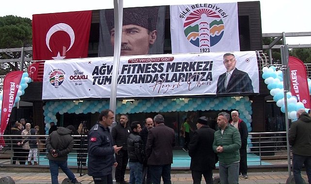 Ağva'da fitness merkezinin açılışını yapan Başkan Ocaklı: "Bizi izlemeye devam edin, projelerimizi yapmaya devam ediyoruz"