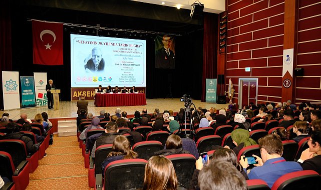 Akşehir'de Tarık Buğra vefatının 30. yılında anıldı
