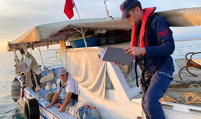 Alanya'da gemi ve teknelere yönelik denetim