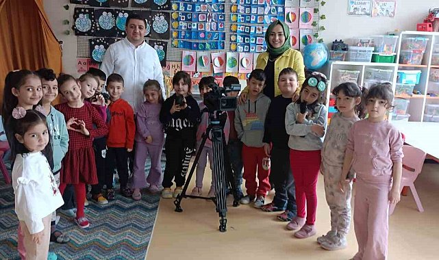 Anasınıfı öğrencileri gazetecilik mesleğini tanıdı