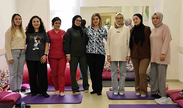 Anne adayları, gebe okulunda doğuma hazırlanıyor