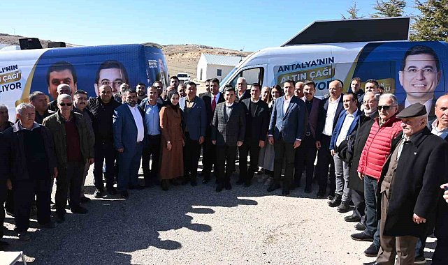 Antalya Büyükşehir Belediye Başkan adayı Tütüncü: "Kazanan Elmalı olacak"