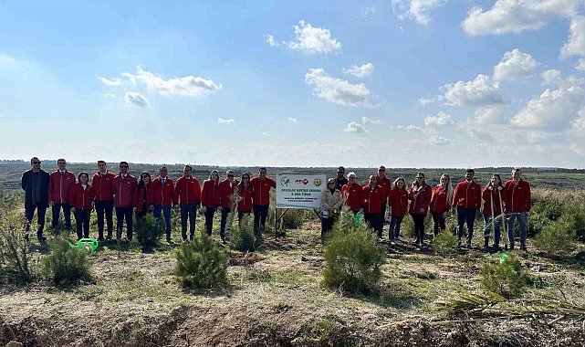 Aras Kargo 16 bin fidanı toprakla buluşturuyor