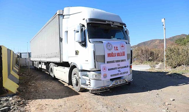 Asrın felaketine Muğla'dan 126 milyon 842 bin TL'lik katkı