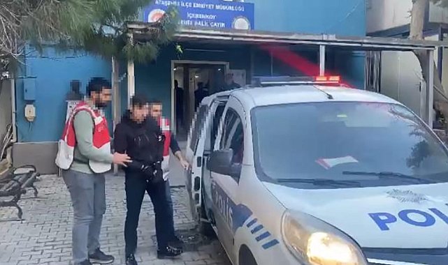 Ataşehir'de kendisini almayan minibüsün önünü kesen şahıs yakalandı