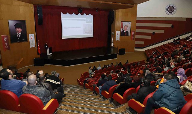Atatürk üniversitesi mensuplarına bağımlılıkla mücadele konusu anlatıldı