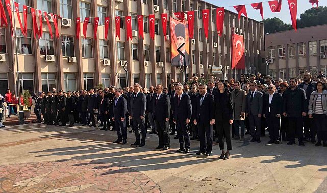 Atatürk'ün Aydın'a gelişinin 93'üncü yıldönümü kutlandı