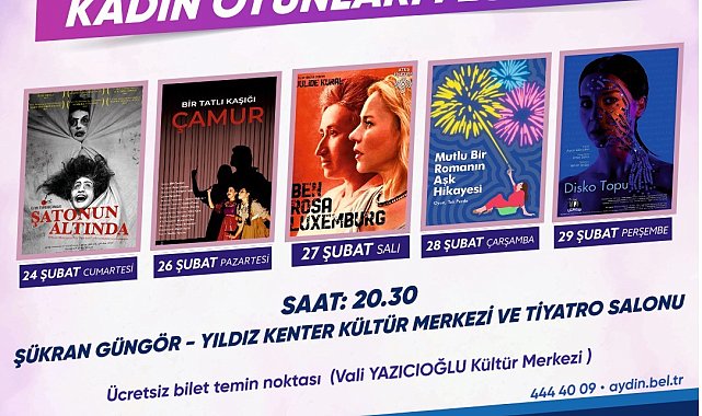 Aydın Büyükşehir, 'Kadın Oyunları Festivali'ne ev sahipliği yapacak