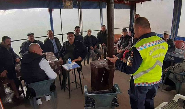 Aydın'da 79 traktör sürücüsü bilgilendirildi